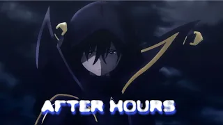 The Eminence in Shadow ''CID KAGENOU" - After hours [AMV/EDIT]