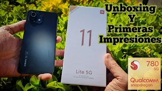 XIAOMI MI 11 LITE 5G! EL PRIMERO CON SNAPDRAGON 780G 5 NANÓMETROS | UNBOXING EN ESPAÑOL