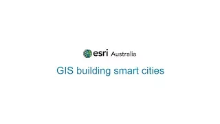 GIS building smart cities