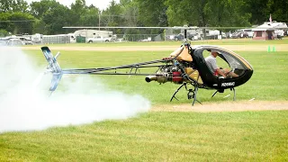 Helicopter and Gyrocopter Footage - Oshkosh 2023