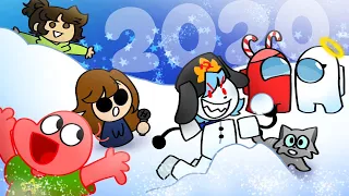 🌟☃️Merry Christmas And A Happy New Year☃️🌟  🎁[ANIMATION COLLAB by Yellowtinycat:3]🎁 🎉2020🎉