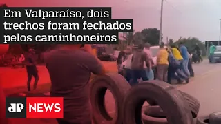 Caminhoneiros fecham rodovias que dão acesso a Brasília