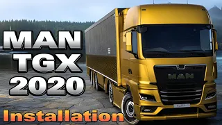 Ets2 1.47 How to Find Man Truck Dealer And install MAN TGX 2020 Truck #ets2 #simulator #gameplay