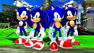 4 Dreamcast Sonics in Sonic Generations