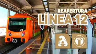 ¡Recorrido y todo lo que debes saber de la REAPERTURA de la LÍNEA 12 del Metro CDMX! Periférico Ote.