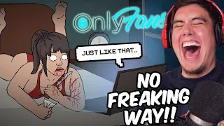 ONLY FANS HORROR STORY WITH AN ENDING SO MESSED UP IT HAS TO BE REAL | Reacting To Scary Animations