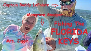 Part 1: Fishing The Florida Keys w/ Captain Buddy LaPointe #mangrovesnapper #flatsfishing