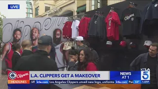 Los Angeles Clippers celebrate rebrand with pop-up shop at The Grove