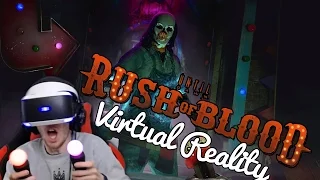 DABBING AT EVIL CLOWNS - Until Dawn : Rush Of Blood - PlayStation Virtual Reality ( PSVR )