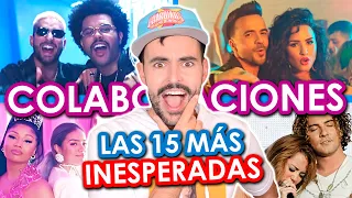 TOP 15 COLABORACIONES INESPERADAS EN ESPAÑOL/INGLÉS 🤯🔥 | Serch Wow Qué Pasa