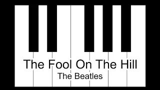 The Fool on the Hill - The Beatles Piano Tutorial