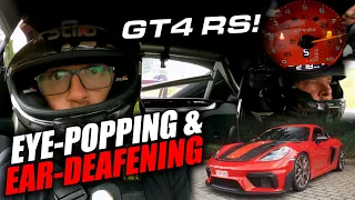 LOUD! Porsche Cayman GT4 RS Nürburgring Onboard