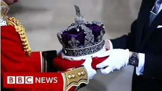 Queen's Speech: The Crown arrives - BBC News