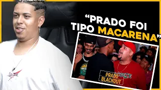 [REACT] A CASA CAIU!!! | PRADO x BLACKOUT | 2 FASE | 77ª BATALHA DA NORTE | ALDEIA CAST #116