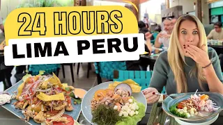 Exploring Lima Peru in 24 Hours | Travel and Food 2023| Eat the popular dishes including Ceviche