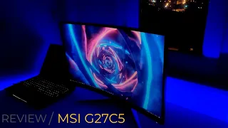 MSI G27C5 27” Curved 1080p Monitor REVIEW