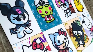DRWAING::FNF Hell-on Kitty mod::Hello Kitty and Friends(Kuromi,My Melody,Keroppi,Purin,Pochacco,,,)
