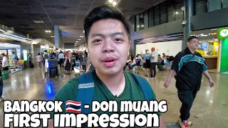 BANGKOK FIRST IMPRESSION ! Don Muang Airport Arrival To The Center City Of Bangkok 🇹🇭