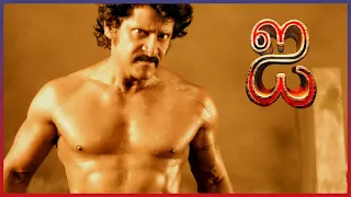 I Tamil Movie | Huge Fight between Body Builders | Vikram | Amy Jackson | Santhanam