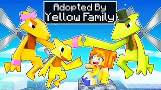 Adopted by the YELLOW FAMILY in Minecraft!