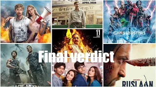 FINAL VERDICT BOX OFFICE COLLECTION BMCM, Ruslaan, The Fall Guy, Maidaan, Aavesham, Do Aur Do Pyaar