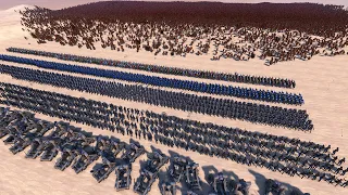 Spartans Try to Through 6 Strong Medieval Army - Ultimate Epic Battle Simulator