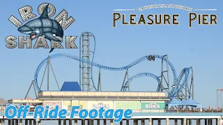 Iron Shark | Off Ride Footage | Galveston Island Historic Pleasure Pier | March 2021