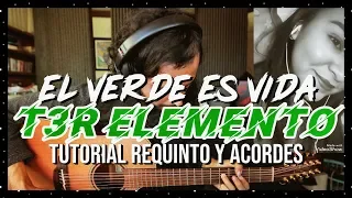 El Verde Es Vida - T3R Elemento - Tutorial - REQUINTO - ACORDES - Guitarra ft. Mis Alumnos!