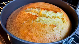 Cake 12 spoons! No scales! Quick Italian cake! Delicious and very easy!