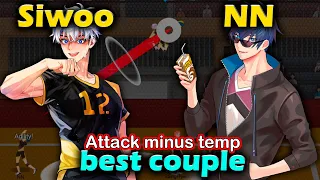 Siwoo Baek and NN gameplay. Best couple. Attack minus temp. The Spike. Volleyball 3x3