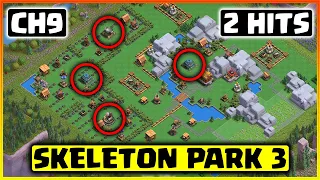 Skeleton Park Level 3 Attack Strategy | How to Attack Skeleton Park Level 3 | (Clash of Clans)