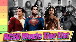 DCEU Tier List (All 10 Movies Ranked with Zack Snyder's Justice League)