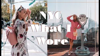 WHAT I DID & WORE IN NEW YORK! 🍎Fashion Mumblr Vlog