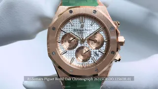 Audemars Piguet Royal Oak Chronograph Rose Gold 26315OR.OO.1256OR.01 | WATCHGUYNYC