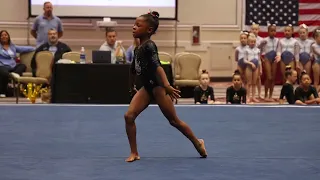 Skylar Blaze Floor Vegas Fame Stars 2024 Wildfire Gymnast Level 3