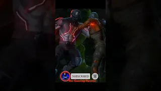 Enraged Bane vs Horrific Scarecrow 😱DC fight Injustice 2 #dc #shorts #viral