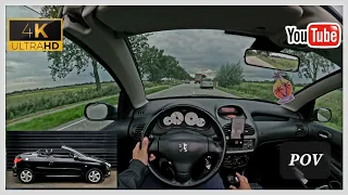 How do my POV are made... POV Peugeot 206cc driving 4K 🇩🇪