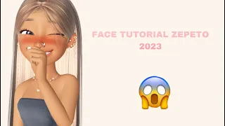 Y2K face tutorial ( ZEPETO ) || made by @skyrblx_xze3439 🤍 || hope this helped 😁🤍 ||