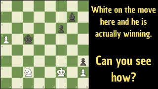 You need to be a strong player to see how white wins this!