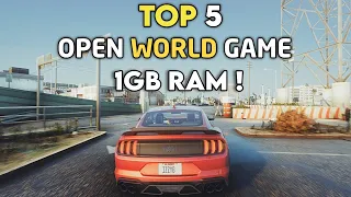 Top 5 Open World Games"1GB RAM/DualCore " Without Graphics Card  | 2021 PART2