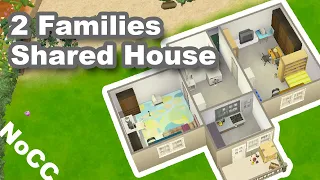 My Childhood Home in The Sims: A Shared Apartment Build | The Sims 4 Speed Build