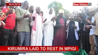 Kirumira laid to rest in Mpigi