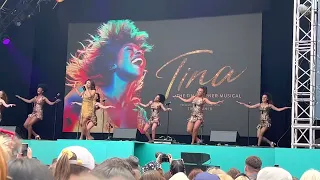 West end live 2023. Saturday 17th June. Tina turner musical. Nutbush/proud Mary