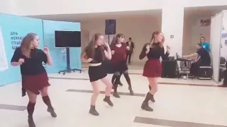 Russian girls fantastic dance in FEFU university 2018