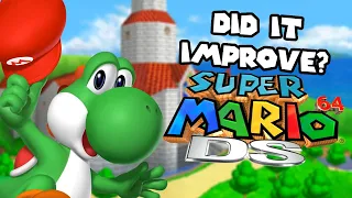 Did the changes in Mario 64 DS make the game better?