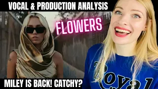 Vocal Coach/Musician Reacts: MILEY CYRUS 'Flowers' In Depth Analysis! Let's Get Stuck In...