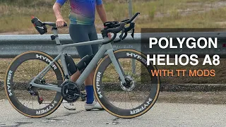 Polygon Helios A8 Road Bike with TT Mods | Cycling in Malaysia