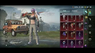 Pubg mobile , Epic skins display #2 both characters and weapon camps. #pubg #pubgmobile #gamer