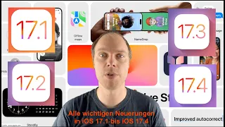 iOS 17.1 bis 17.4 alle wichtigen Neuerungen