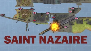 Saint Nazaire Raid 1942 Animated